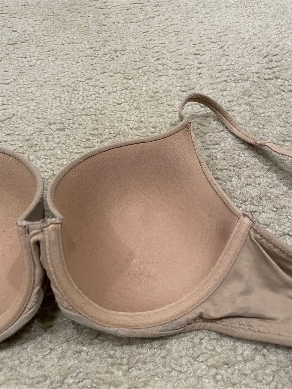 Preowned Soma Smooth T-Shirt Nude Bra 32D - Picture 9 of 10